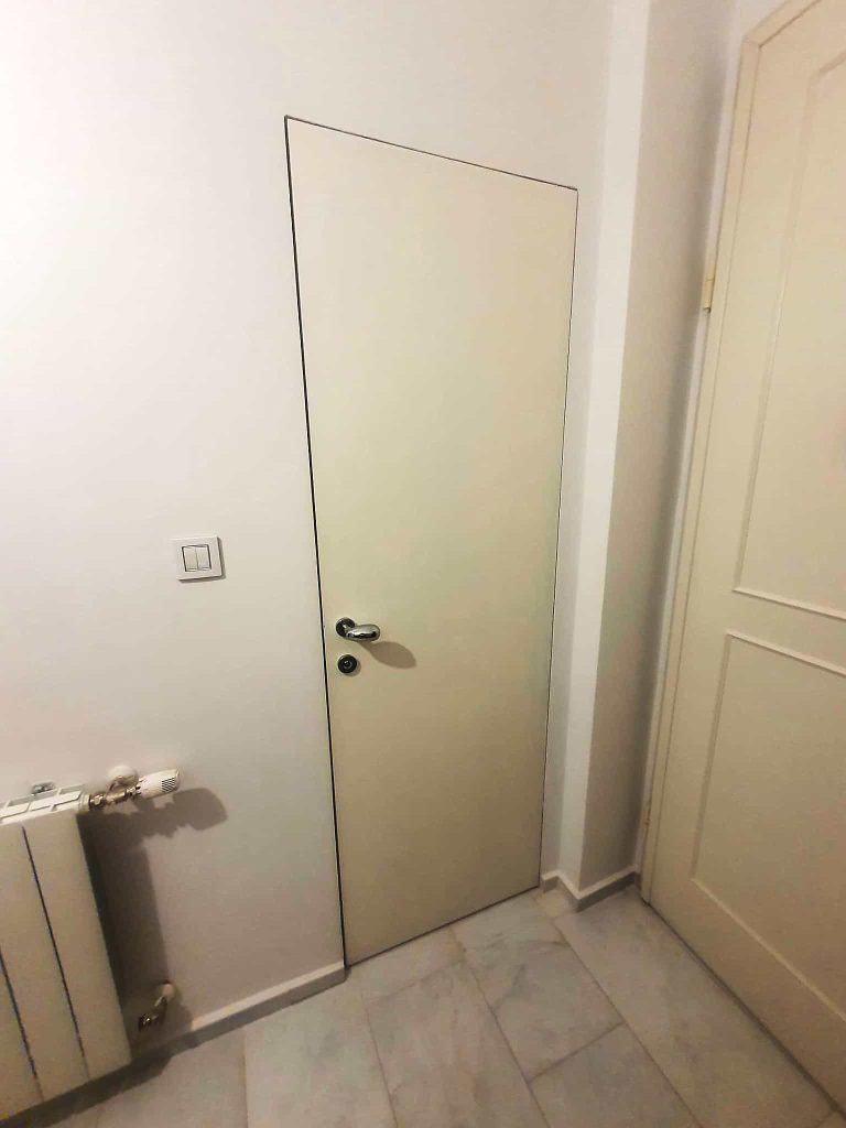 Bijela invisible vrata